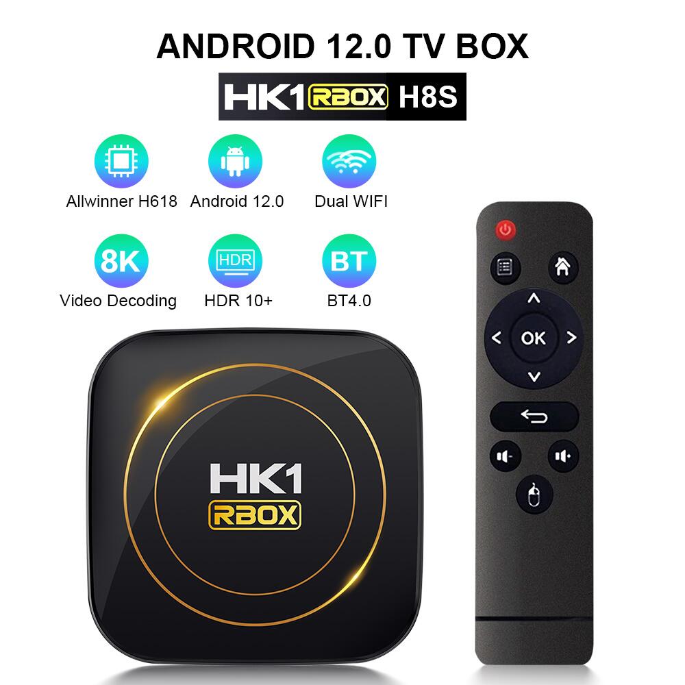 HK1 RBOX H8S Allwinner H618 smart tv box: Redefining TV Box Experience