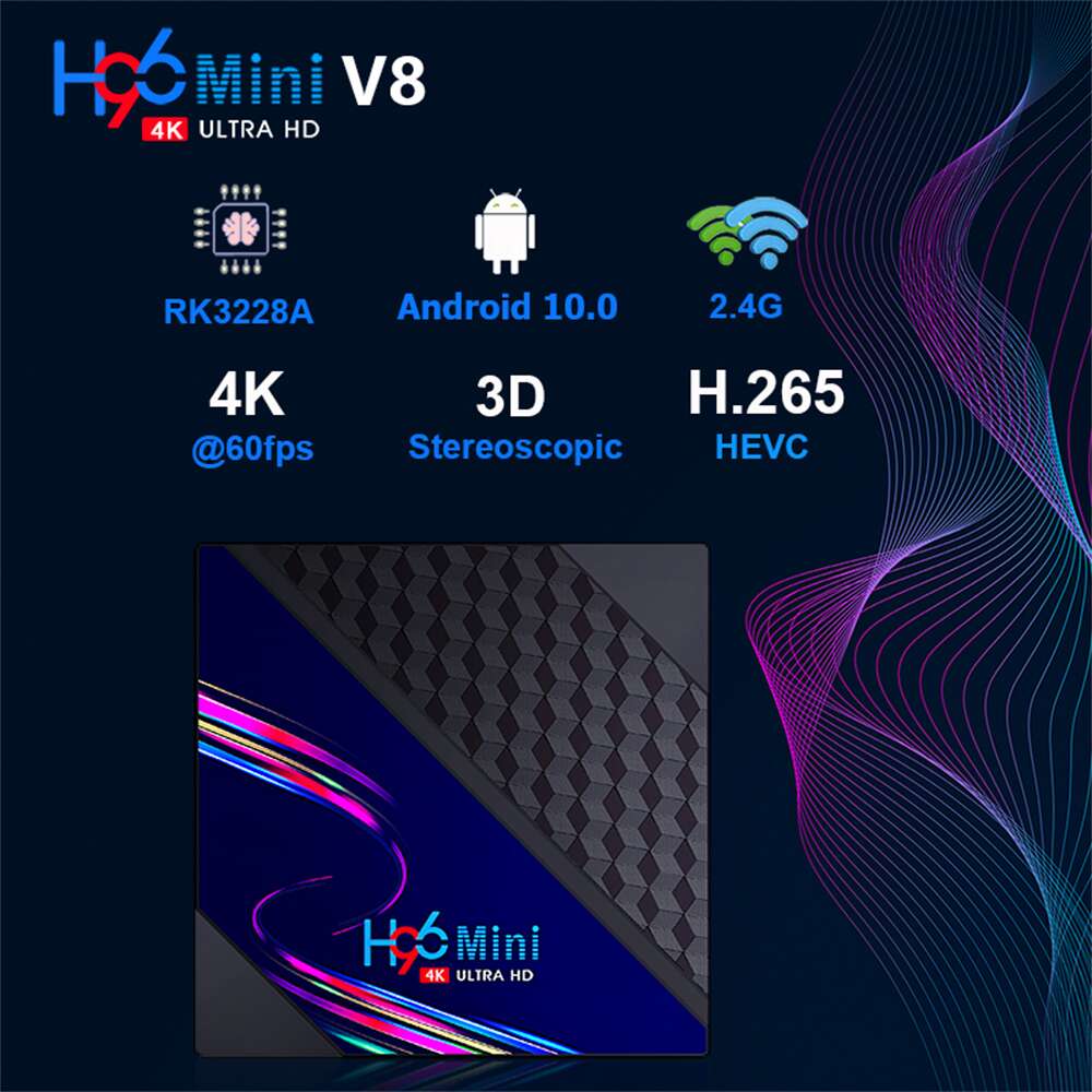 H96 Mini V8 RockChip RK3228A streaming player: Where Innovation Meets Entertainment