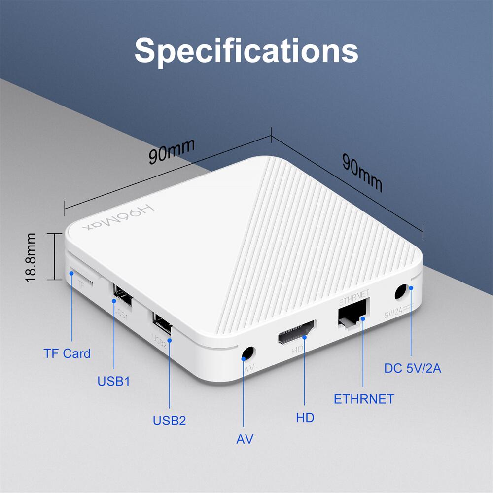 China Manufacturer make H96 Max H313 Allwinner H313 android tv box: Entertainment Excellence