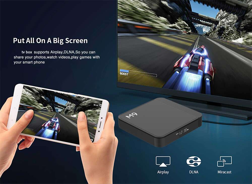 Experience Ultra HD with M9 Amlogic S905y4 android tv box