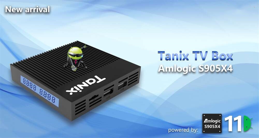 Tanix X4 amlogic S905X4 streaming player: from China Source Manufacturer