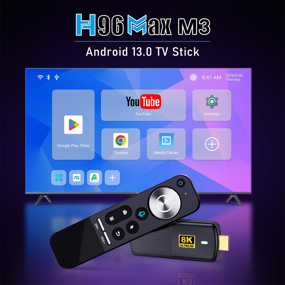 ODM H96 Max M3 RockChip RK3528 android TV Stick: Redefining Entertainment Experience