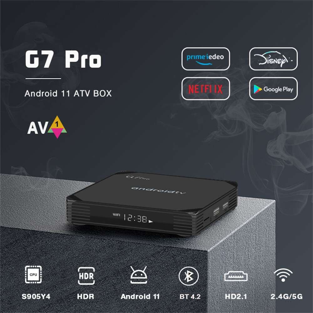 G7 Pro Amlogic S905y4 IPTV box: Entertainment Crafted in China